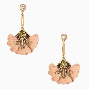 Stella and Dot Leather Earrings !!HOST PICK!!